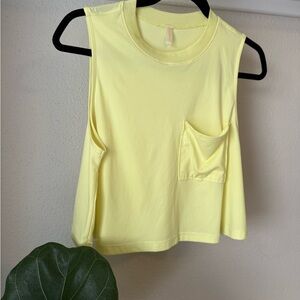 FPM Yellow Sleeveless Women's Top